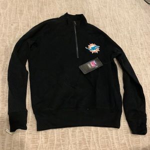 Miami Dolphins NFL Zip-up Sweater